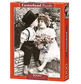 پازل ۱۰۰۰ تکه بوسه کوچک(Castorland A Little Kiss Puzzle )
