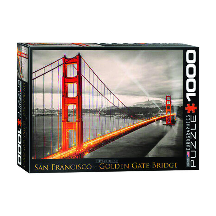 پازل 1000 تکه یوروگرافیکس پازلز مدل San Francisco Golden Gate Bridge كد 60000663